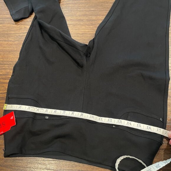 NWT Spanx Sz 32 (14) Black Signature Ponte Super Skinny Pants Shapewear Leggings - Picture 9 of 12